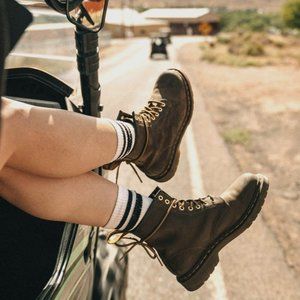 Dr. Martens 1460 8-Eye Aztec Crazy Horse Boot